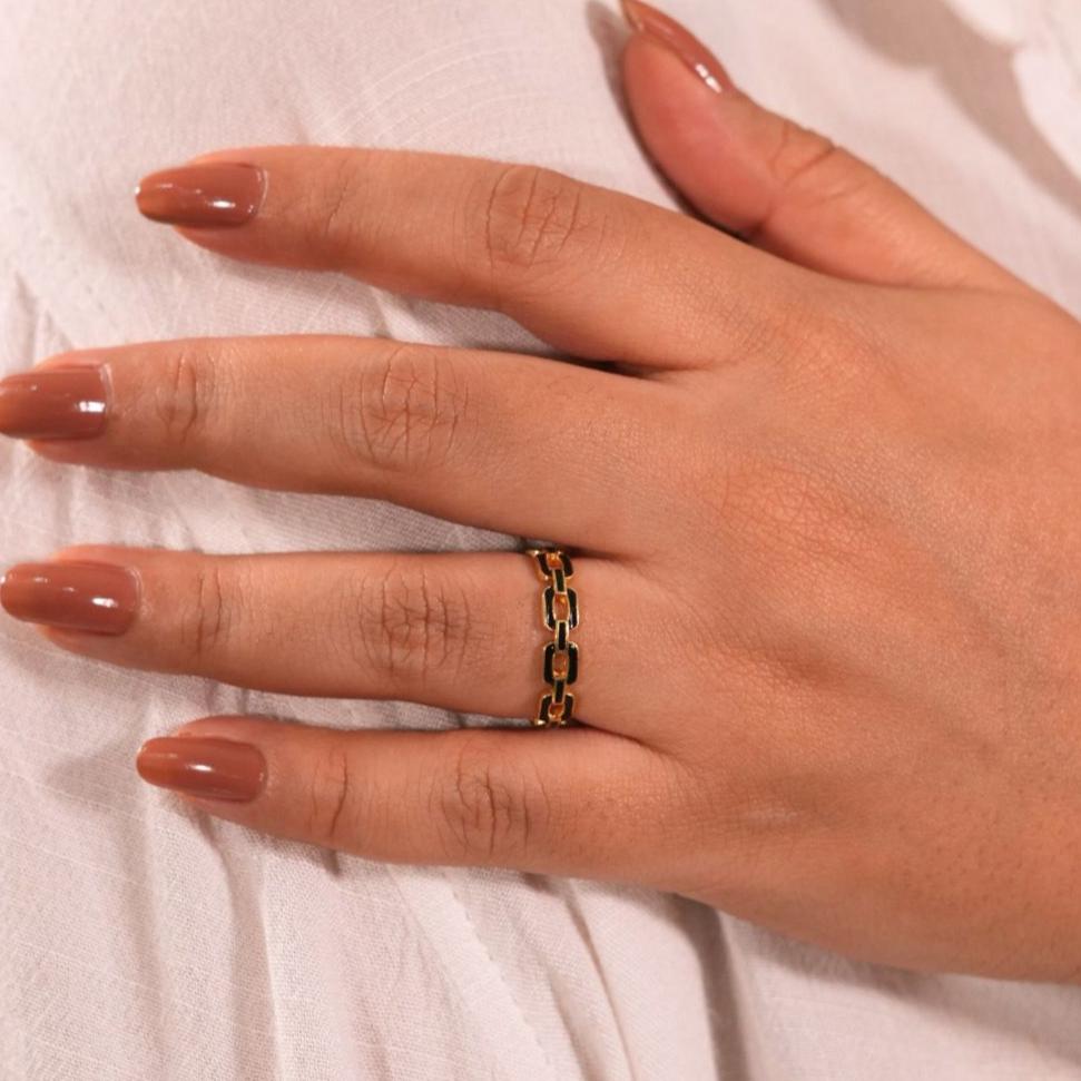 Link Ring Black