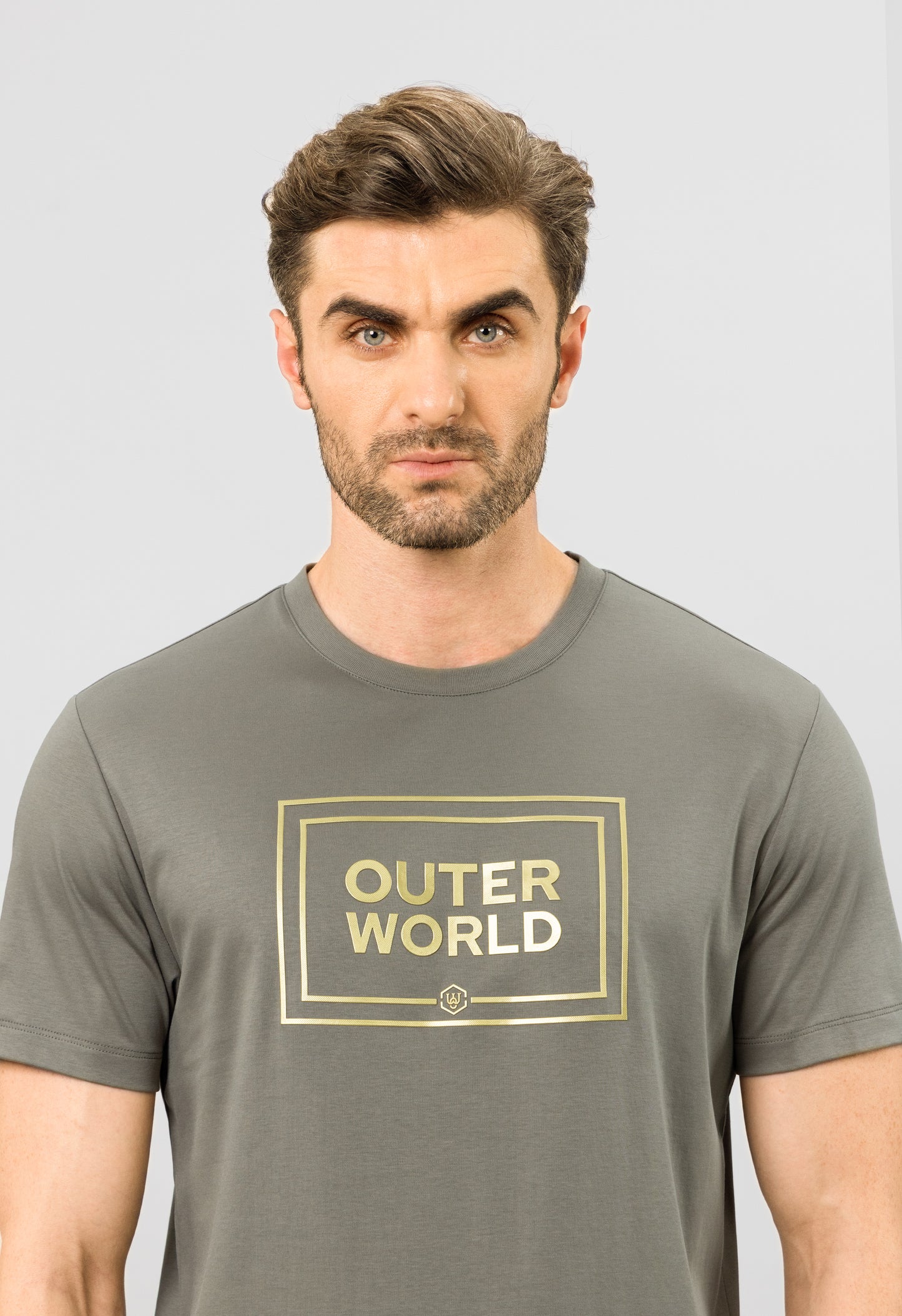 Olive Mirage Mens Luxury T-Shirt