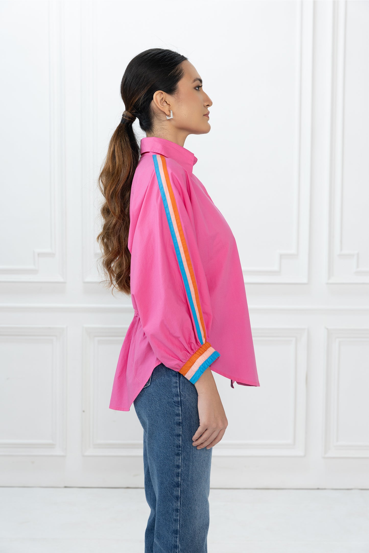 Harper Shirt -  Pink