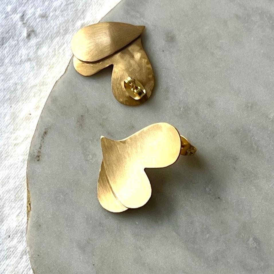Love Heart Studs