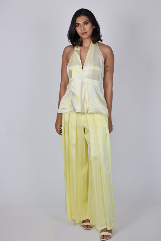 pleat & ring top